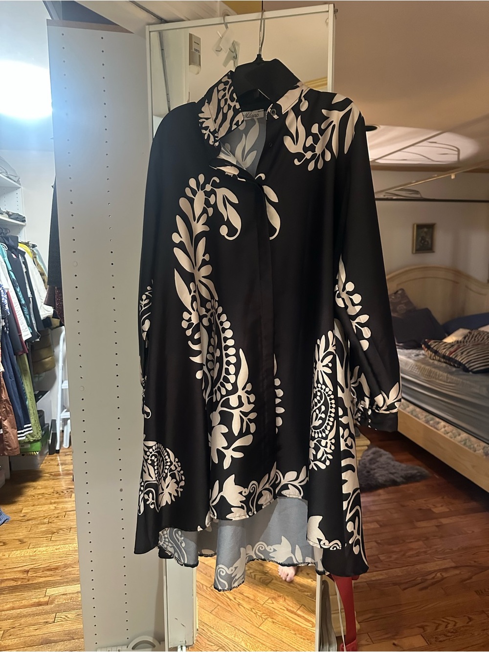 Black & White Floral Dress - Bought in Italy